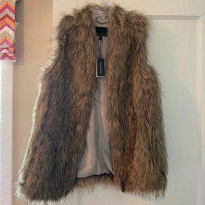 Banana Republic Fur Vest
